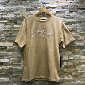 Publish Brand Script Tee Tan/White S,M,L